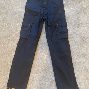 American Eagle Outfitters Dark Gray Cargo Pants